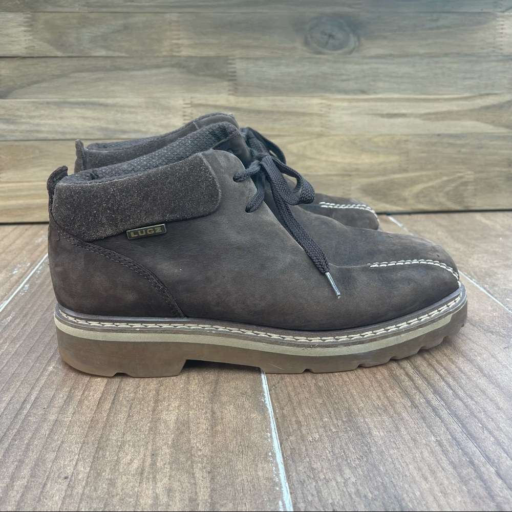 Lugz Chukka  Ankle Mens Boot Ankle-Chocolate Brown